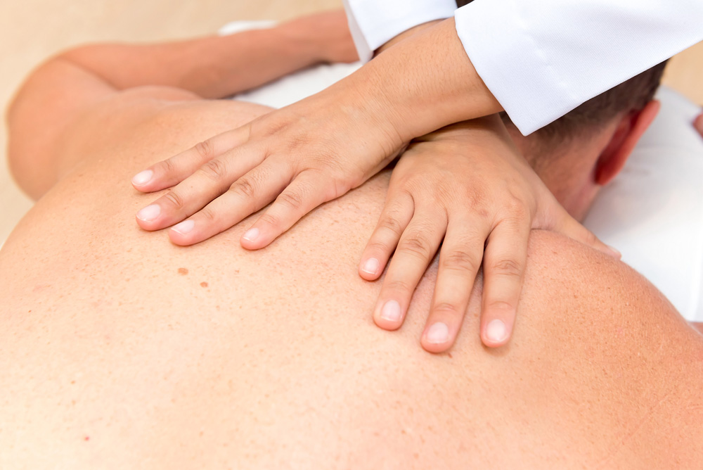 Deep tissue therapeutic massage